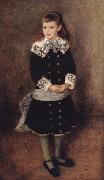 Pierre Renoir Marthe Berard(Girl Wearing a Blue Sash) Germany oil painting artist
